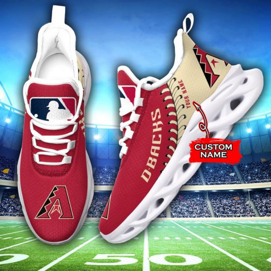 [FLASH SALE] NEW CUSTOMIZED MLB07 ADS ARIZONA DIAMONDBACKS MAX SOUL SHOES