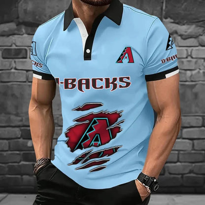 [FLASH SALE] NEW CUSTOMIZED MLB07 ADS ARIZONA DIAMONDBACKS POLO SHIRT