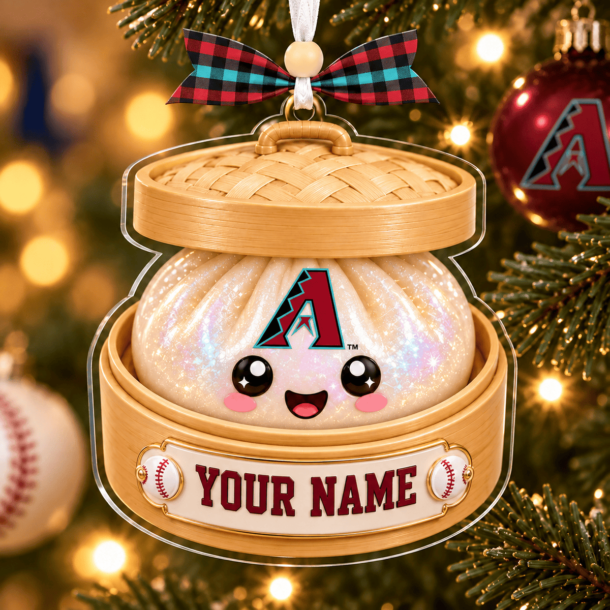 [FLASH SALE] NEW CUSTOMIZED MLB07 ADS ARIZONA DIAMONDBACKS CHRISTMAS ACRYLIC ORNAMENT