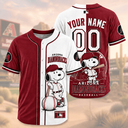 [FLASH SALE] NEW CUSTOMIZED MLB07 ADS ARIZONA DIAMONDBACKS BASEBALL JERSEY