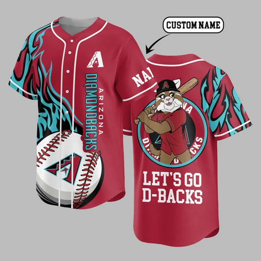 [FLASH SALE] NEW CUSTOMIZED MLB07 ADS ARIZONA DIAMONDBACKS BASEBALL JERSEY