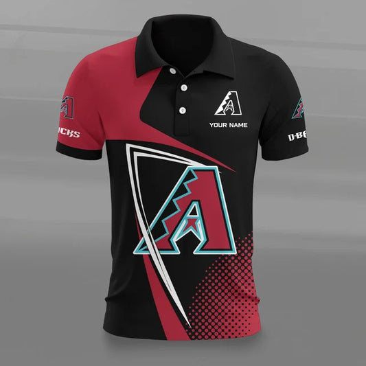 [FLASH SALE] NEW CUSTOMIZED MLB07 ADS ARIZONA DIAMONDBACKS POLO SHIRT