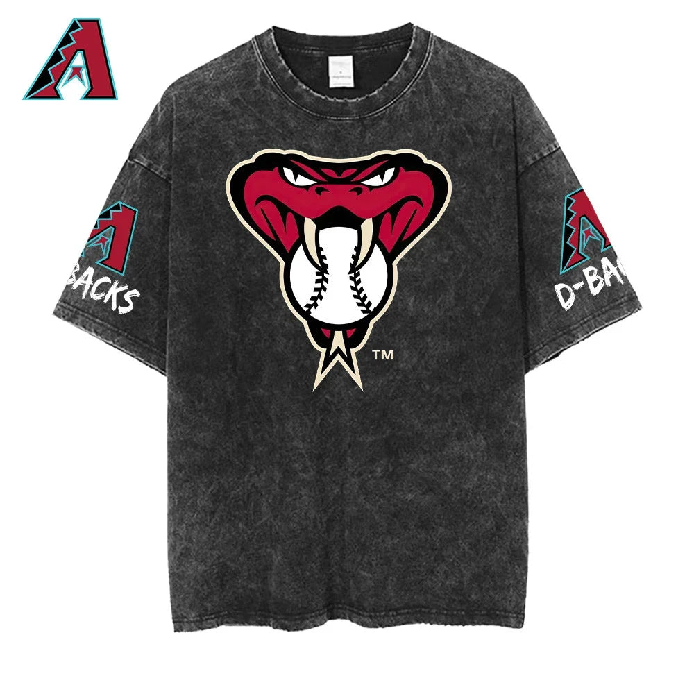 [FLASH SALE] NEW CUSTOMIZED MLB07 ADS ARIZONA DIAMONDBACKS MULTICOLOR WASHED TEE