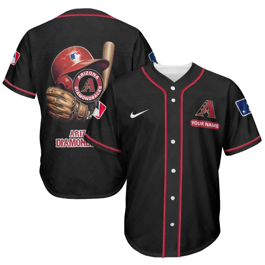 [FLASH SALE] NEW CUSTOMIZED MLB07 ADS ARIZONA DIAMONDBACKS BASEBALL JERSEY