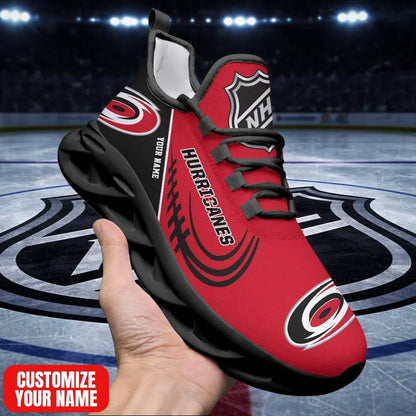 [SUPER SALE] NEW CUSTOMIZED NHL07 CLH CR HURRICANES PREMIUM CLUNKY SNEAKERS