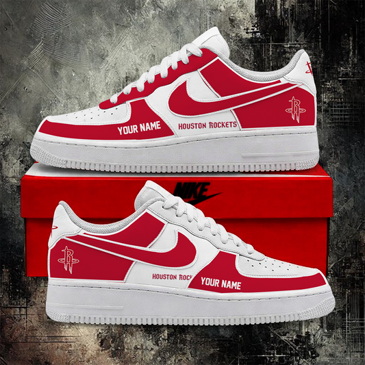 [HOT DEAL] NEW CUSTOMIZED NBA07 HRO HOUSTON ROCKETS AF1 SHOES