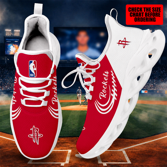 [HOT DEAL] NEW CUSTOMIZED NBA07 HRO HOUSTON ROCKETS MAX SOUL SHOES
