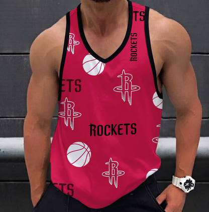 [HOT DEAL] NEW CUSTOMIZED NBA07 HRO HOUSTON ROCKETS UNISEX TANK TOP