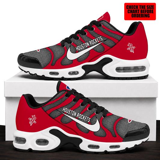 [HOT DEAL] NEW CUSTOMIZED NBA07 HRO HOUSTON ROCKETS AIR MAX PLUS SNEAKERS