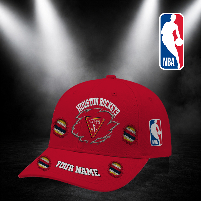 [HOT DEAL] NEW CUSTOMIZED NBA07 HRO HOUSTON ROCKETS CLASSIC CAP