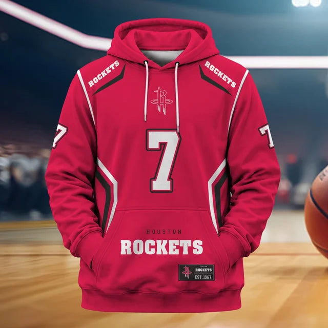 [HOT DEAL] NEW CUSTOMIZED NBA07 HRO HOUSTON ROCKETS T-SHIRT, HOODIE, ZIP HOODIE