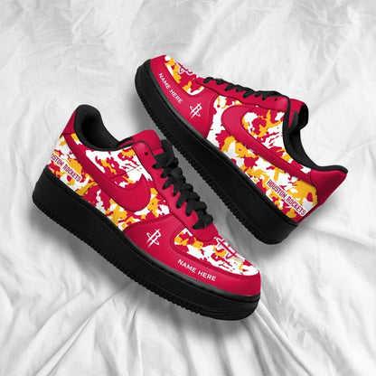 [HOT DEAL] NEW CUSTOMIZED NBA07 HRO HOUSTON ROCKETS AF1 SHOES