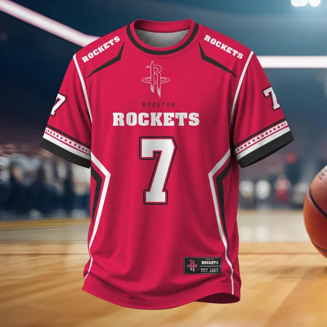 [HOT DEAL] NEW CUSTOMIZED NBA07 HRO HOUSTON ROCKETS T-SHIRT, HOODIE, ZIP HOODIE