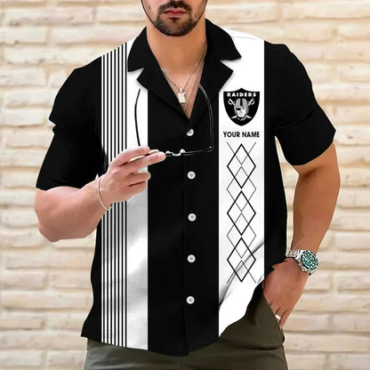 [SPECIAL OFFER] NEW CUSTOMIZED NFL07 LVR LAS VEGAS RAIDERS HAWAIIAN SHIRT