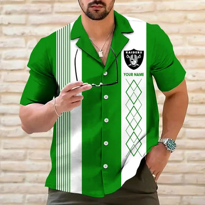 [SPECIAL OFFER] NEW CUSTOMIZED NFL07 LVR LAS VEGAS RAIDERS HAWAIIAN SHIRT