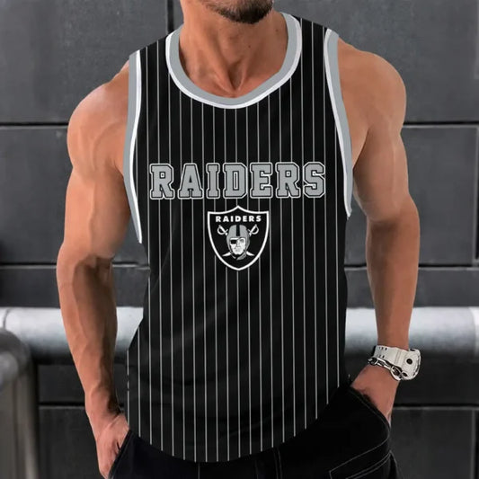 [SPECIAL OFFER] NEW CUSTOMIZED NFL07 LVR LAS VEGAS RAIDERS UNISEX TANK TOP