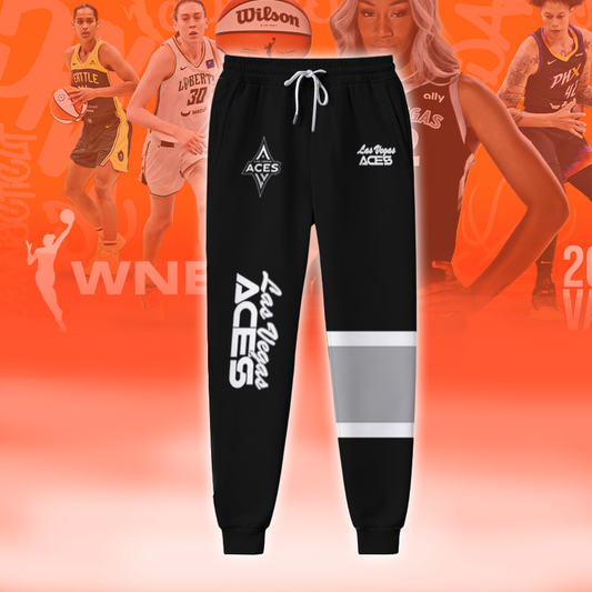 [FAN FAVORITE] NEW CUSTOMIZED WNBA07 LVA LAS VEGAS ACES SWEATPANTS