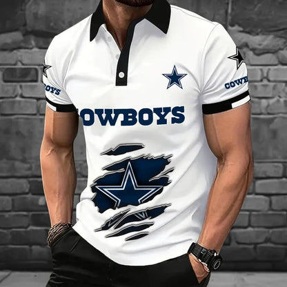 [SPECIAL OFFER] NEW CUSTOMIZED NFL07 LVR LAS VEGAS RAIDERS POLO SHIRT