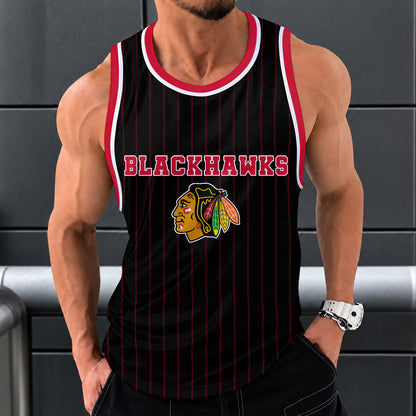 [SUPER SALE] NEW CUSTOMIZED NHL08 CBH CHICAGO BLACKHAWKS UNISEX TANK TOP