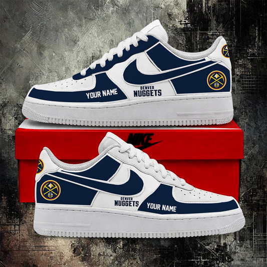 [HOT DEAL] NEW CUSTOMIZED NBA08 DNU DENVER NUGGETS AF1 SHOES