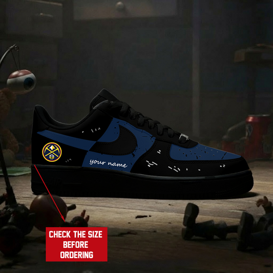 [HOT DEAL] NEW CUSTOMIZED NBA08 DNU DENVER NUGGETS AF1 SHOES