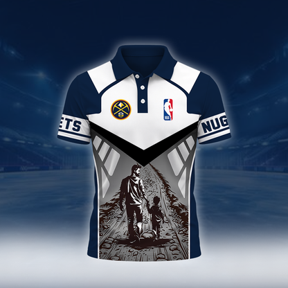[HOT DEAL] NEW CUSTOMIZED NBA08 DNU DENVER NUGGETS POLO SHIRT