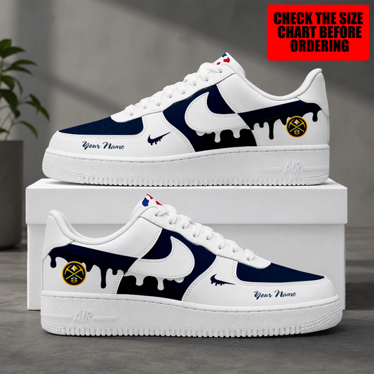 [HOT DEAL] NEW CUSTOMIZED NBA08 DNU DENVER NUGGETS AF1 SHOES