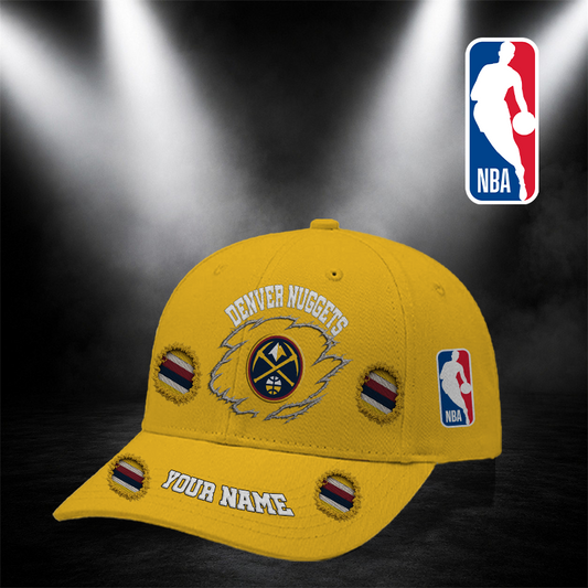 [HOT DEAL] NEW CUSTOMIZED NBA08 DNU DENVER NUGGETS CLASSIC CAP