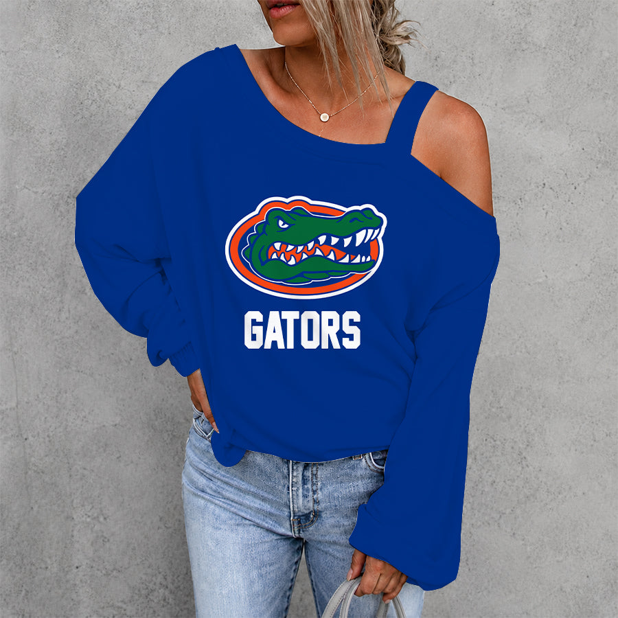 [FAN FAVORITE] NEW CUSTOMIZED NCAA CWS08 FLG FLORIDA GATORS DROP SHOULDER SWEATSHIRT