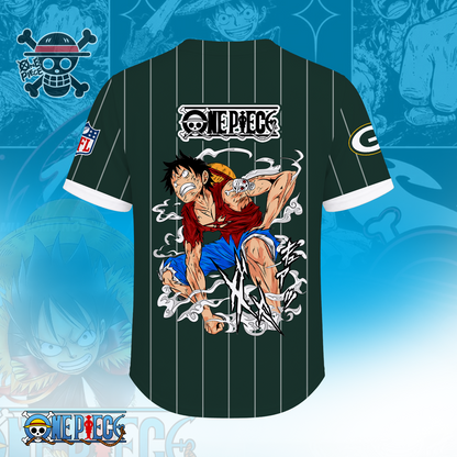 [SPECIAL OFFER] NEW CUSTOMIZED NFL08 GBP GREEN BAY PACKERS BASEBALL JERSEY