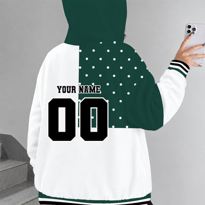 [FAN FAVORITE] NEW CUSTOMIZED NCAA MFF08 MSS MICHIGAN STATE SPARTANS STRAPPY ZIP HOODIE