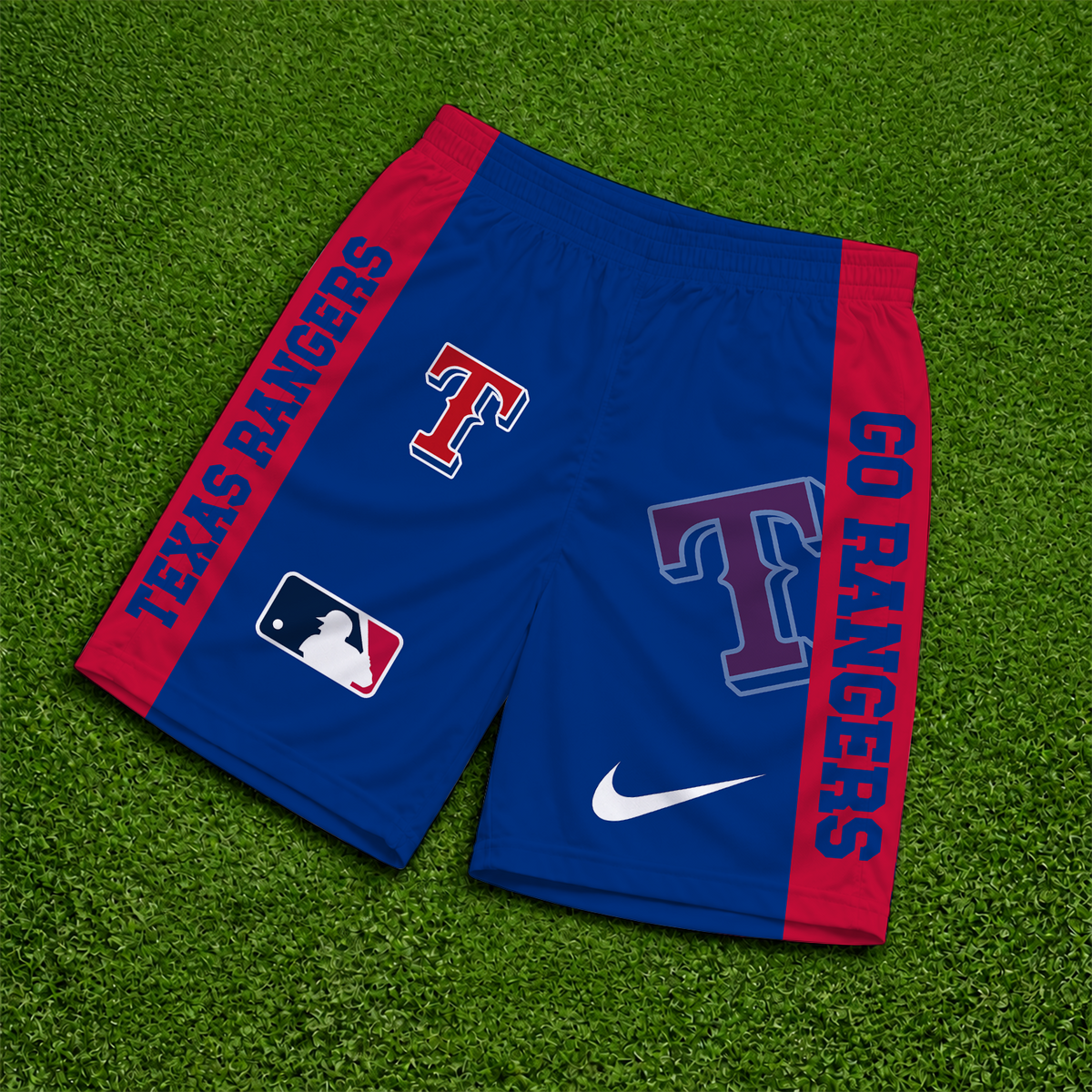 [FLASH SALE] NEW PREMIUM MLB08 TRS TEXAS RANGERS SHORT PANTS