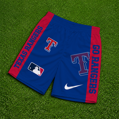 [FLASH SALE] NEW PREMIUM MLB08 TRS TEXAS RANGERS SHORT PANTS