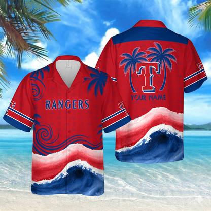 [FLASH SALE] NEW CUSTOMIZED MLB08 TRS TEXAS RANGERS UNISEX HAWAIIAN SHIRT