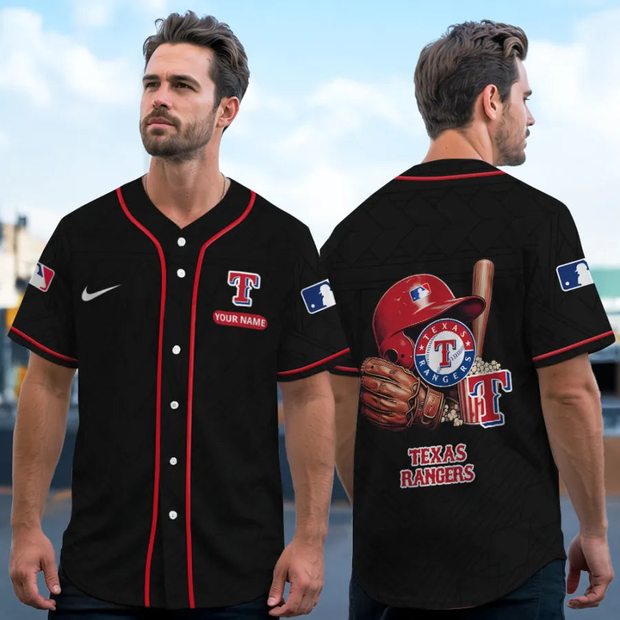 [FLASH SALE] NEW CUSTOMIZED MLB08 TRS TEXAS RANGERS BASEBALL JERSEY