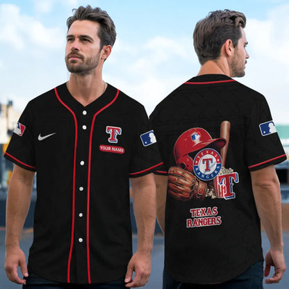 [FLASH SALE] NEW CUSTOMIZED MLB08 TRS TEXAS RANGERS BASEBALL JERSEY
