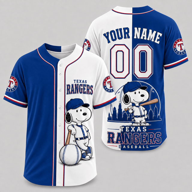 [FLASH SALE] NEW CUSTOMIZED MLB08 TRS TEXAS RANGERS BASEBALL JERSEY
