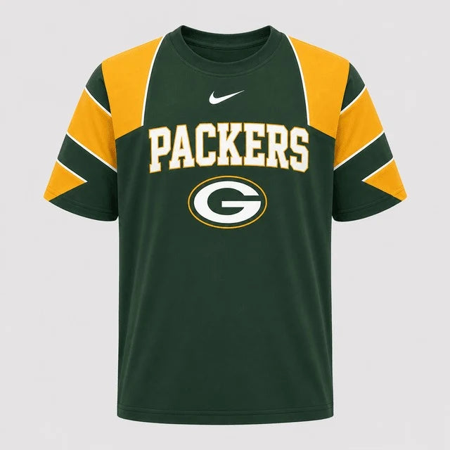 [SPECIAL OFFER] NEW CUSTOMIZED NFL08 GBP GREEN BAY PACKERS UNISEX T-SHIRT