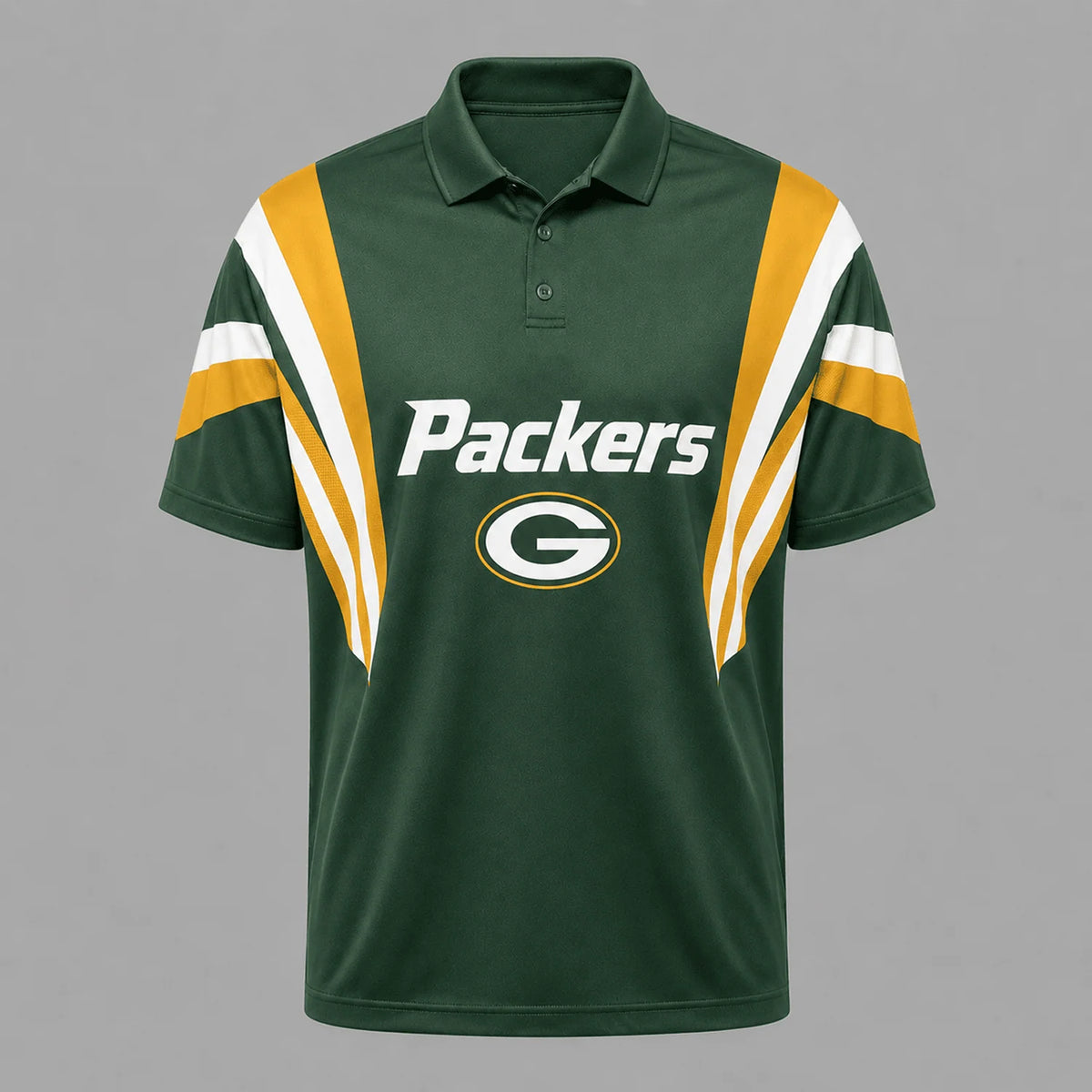 [SPECIAL OFFER] NEW CUSTOMIZED NFL08 GBP GREEN BAY PACKERS POLO SHIRT