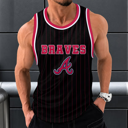 [FLASH SALE] NEW CUSTOMIZED MLB09 ABS ATLANTA BRAVES UNISEX TANK TOP