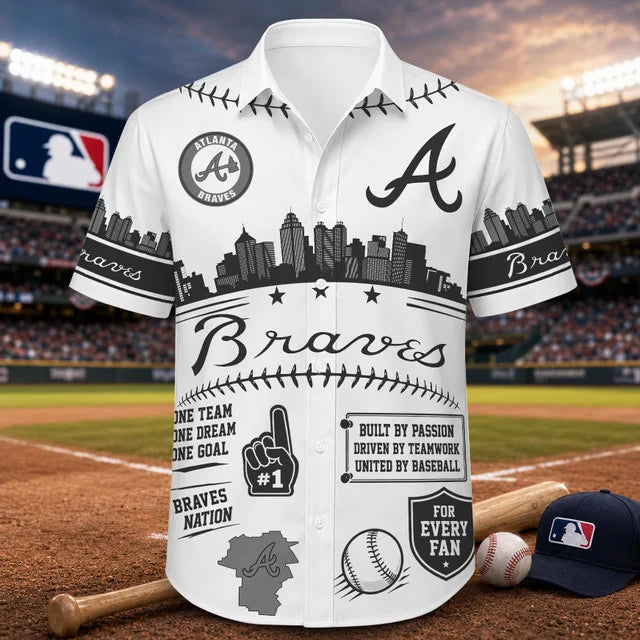 [FLASH SALE] NEW CUSTOMIZED MLB09 ABS ATLANTA BRAVES UNISEX HAWAIIAN SHIRT