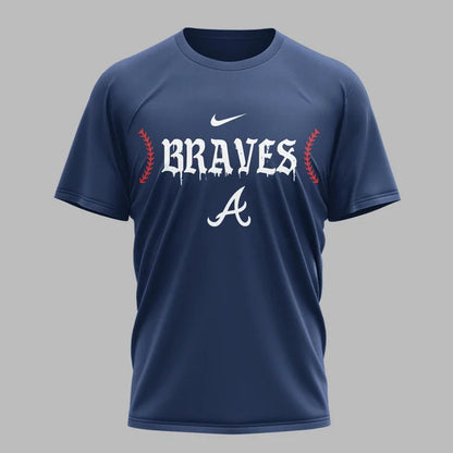 [FLASH SALE] NEW CUSTOMIZED MLB09 ABS ATLANTA BRAVES MUTICOLOR T-SHIRT