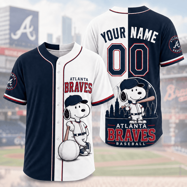 [FLASH SALE] NEW CUSTOMIZED MLB09 ABS ATLANTA BRAVES BASEBALL JERSEY