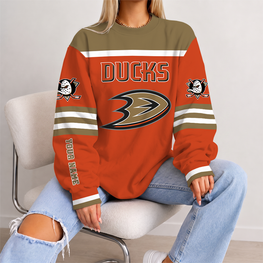 [SUPER SALE] NEW CUSTOMIZED NHL09 AHD ANAHEIM DUCKS UNISEX SWEATSHIRT