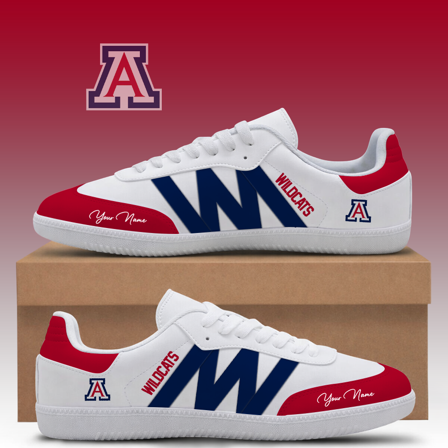 [FAN FAVORITE] NEW CUSTOMIZED NCAA MAM09 ARW ARIZONA WILDCATS CLASSIC SNEAKERS