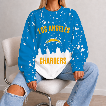 [SPECIAL OFFER] NEW CUSTOMIZED NFL09 LAC LOS ANGELES CHARGERS UNISEX SWEATSHIRT
