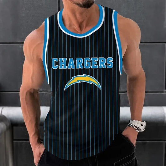 [SPECIAL OFFER] NEW CUSTOMIZED NFL09 LAC LOS ANGELES CHARGERS UNISEX TANK TOP