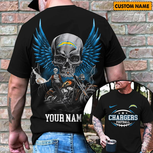 [SPECIAL OFFER] NEW CUSTOMIZED NFL09 LAC LOS ANGELES CHARGERS T-SHIRT, HOODIE, ZIP HOODIE