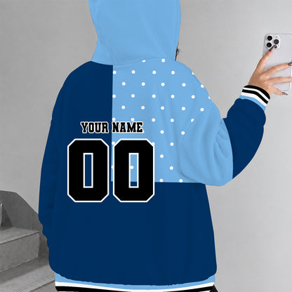 [FAN FAVORITE] NEW CUSTOMIZED NCAA MFF09 MBB MAINE BLACK BEARS STRAPPY ZIP HOODIE