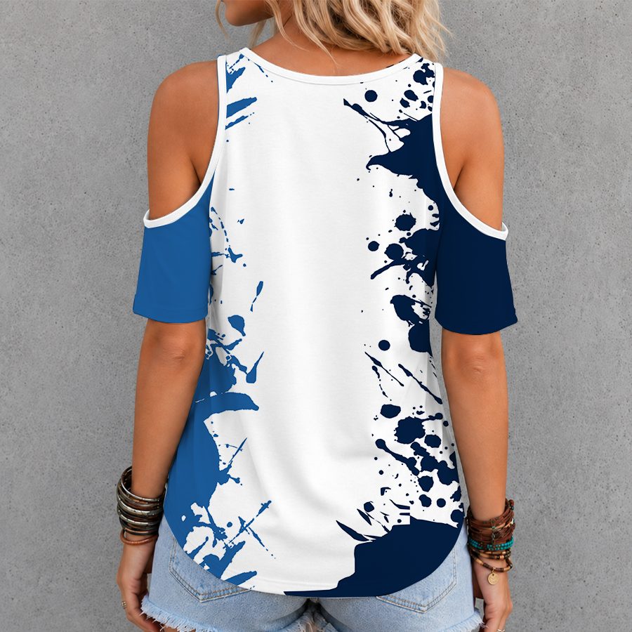 [FAN FAVORITE] NEW CUSTOMIZED WNBA09 MNL MINNESOTA LYNX CRISS CROSS V-NECK TOP
